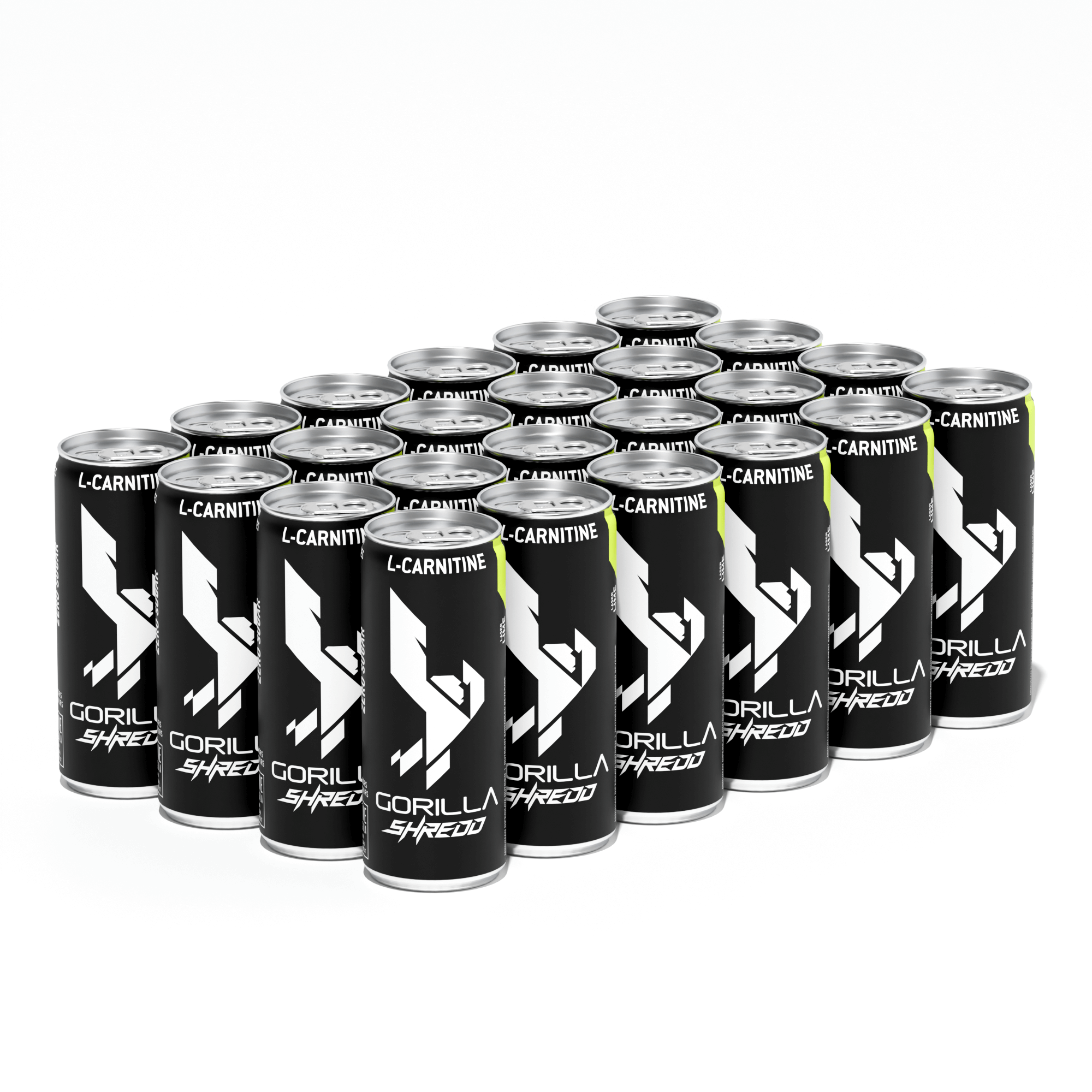 GORILLA Shredd Laser Lime 325mL x 24 Cans/Carton