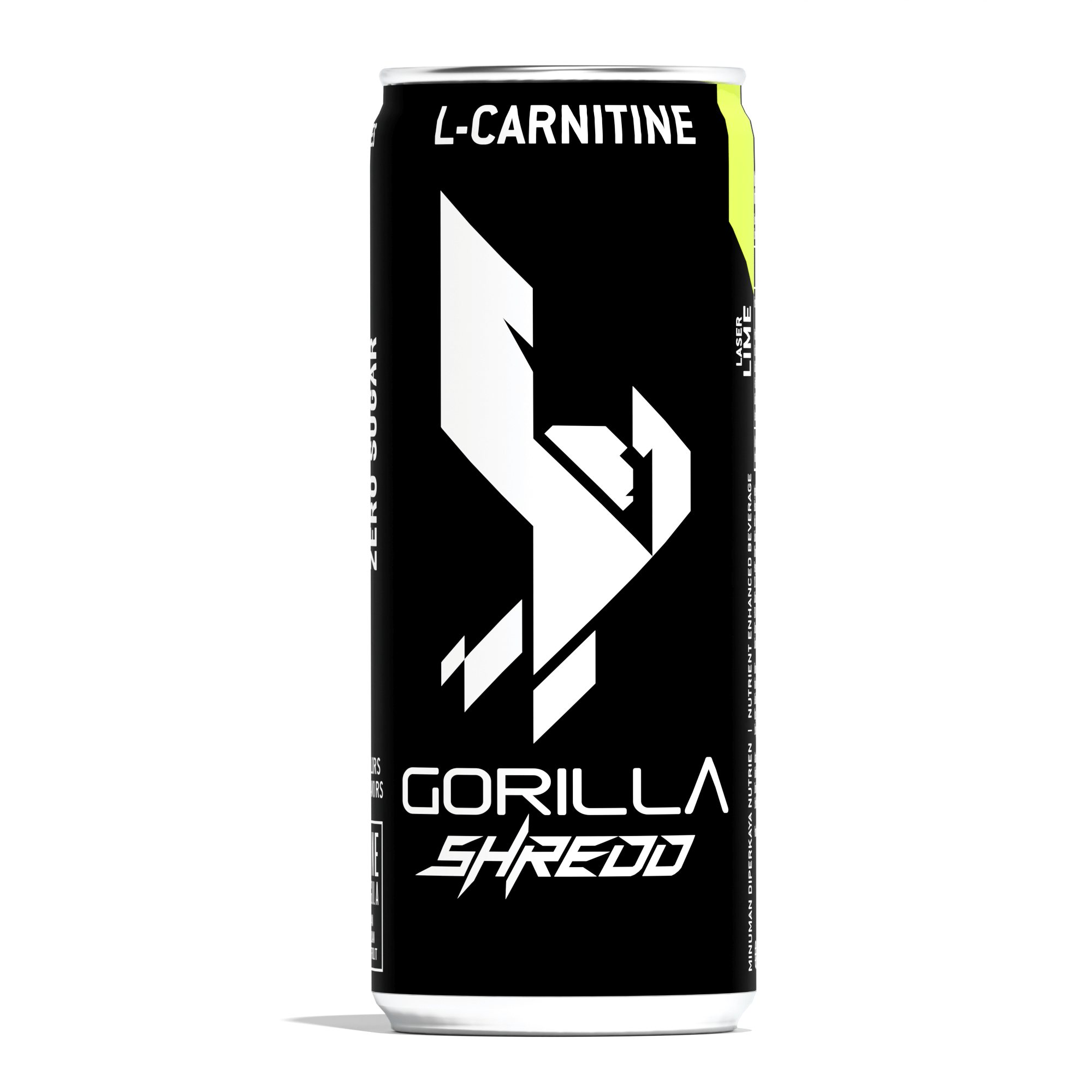 GORILLA Shredd Laser Lime 325mL x 24 Cans/Carton
